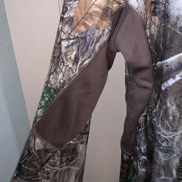Realtree Edge Men's Long Sleeve Scent Control Camouflage Tee Shirt. 3xl - Picture 4 of 6